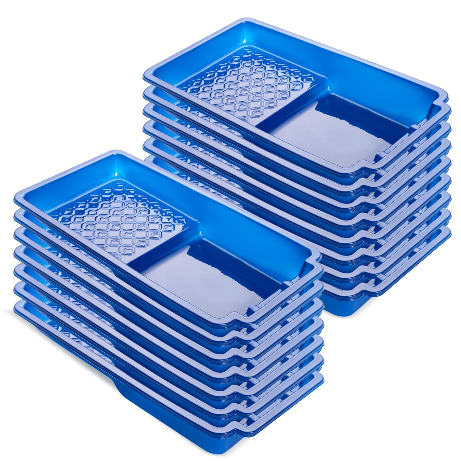 Mister Rui cleanup easy 4-inch tray liners for fast painting sessions.
