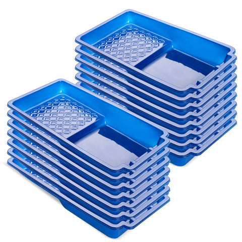 Mister Rui cleanup easy 4-inch tray liners for fast painting sessions.