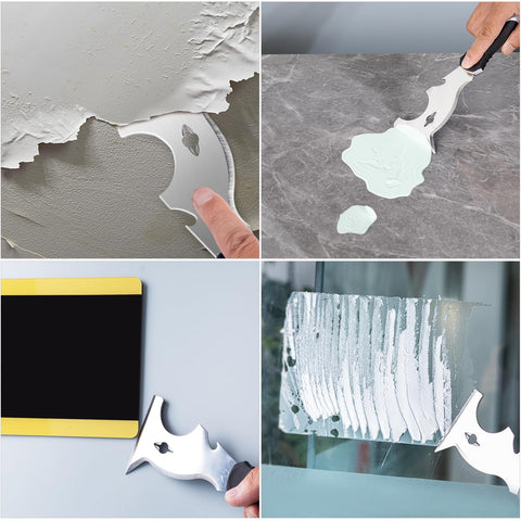 Mister Rui hammer-end scraper supports nail pulling and other tasks with a sturdy hitting surface