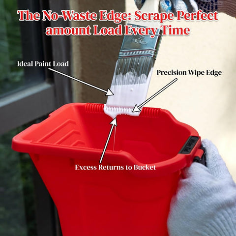 Mister Rui no-drip edge design minimizes spill risk during edges