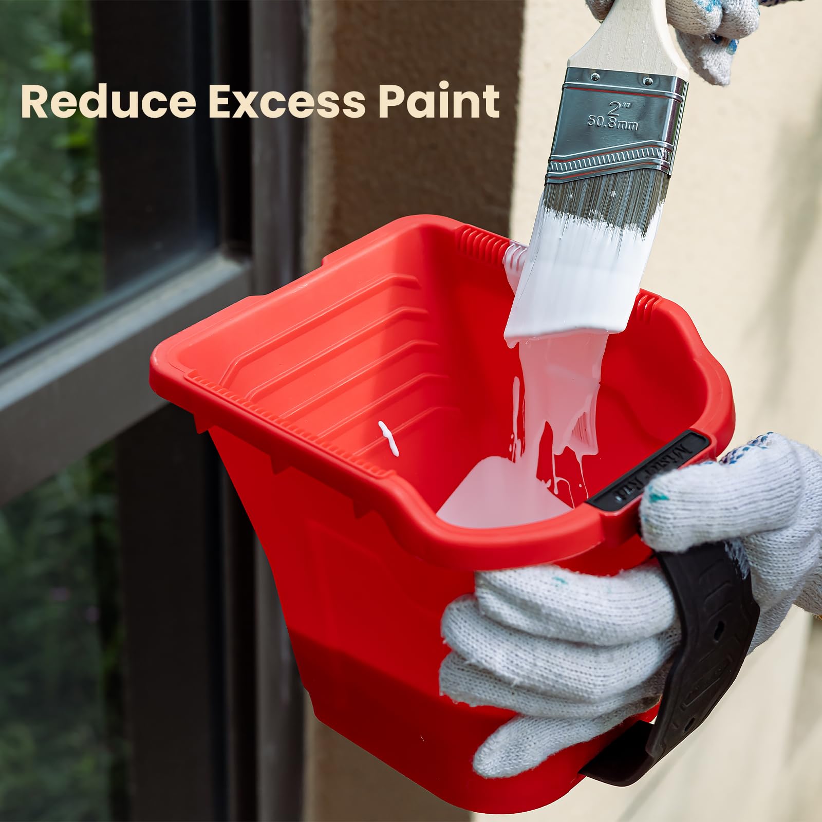 Mister Rui Solvent-Resistant bucket compatible with many paints and stains
