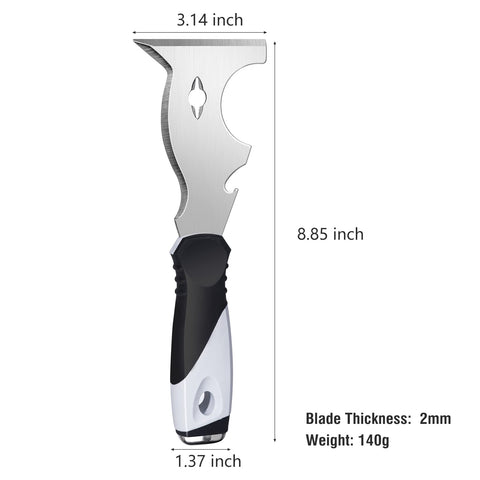 Mister Rui spackle tool keeps wall repair materials within reach for quick fixes