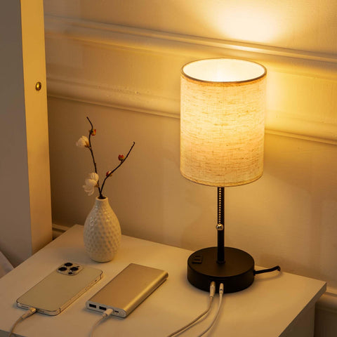Mituo included 6W LED bulb ready for immediate use