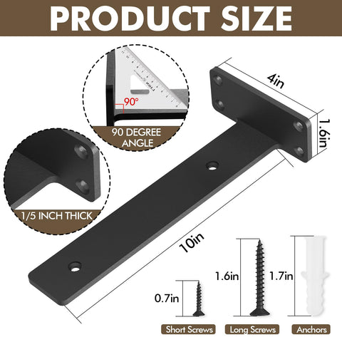 MIUGO hidden-design brackets, installed for invisible mounting and a sleek finish