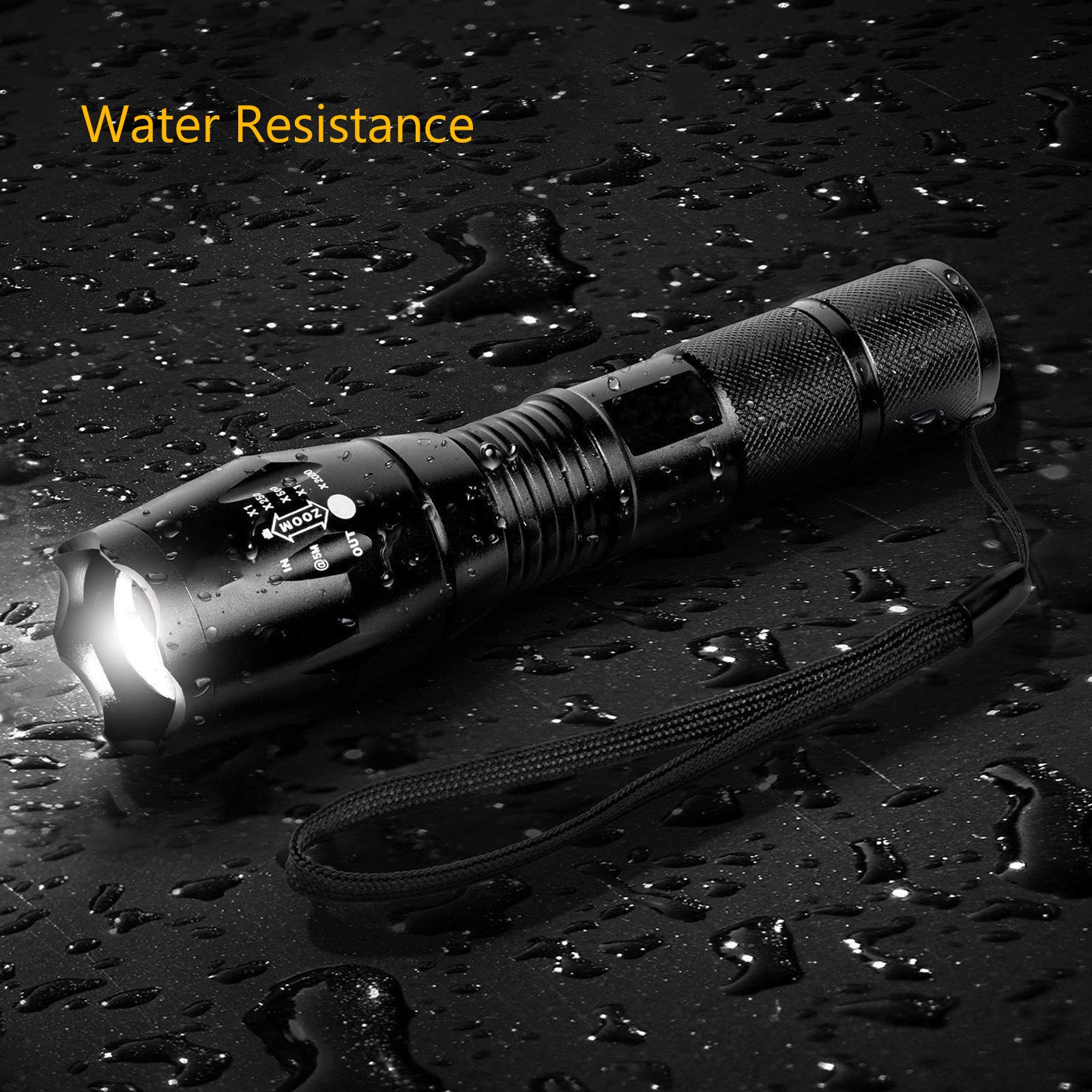 Miular 2-pack flashlight zoom feature enables adjustable flood-to-spot beam.