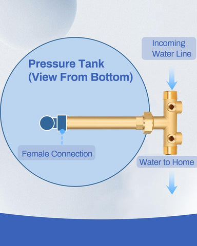 Miumoon brass corrosion resistant tee for durable performance
