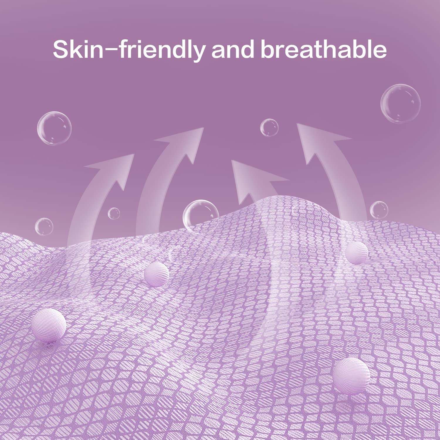 Miuphro KN95 elastic ear loops ensure a snug, comfortable fit.