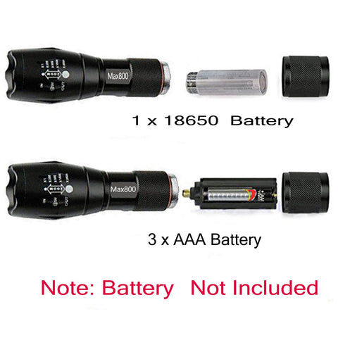 Miuree military-grade aluminum body delivering sturdy durability.