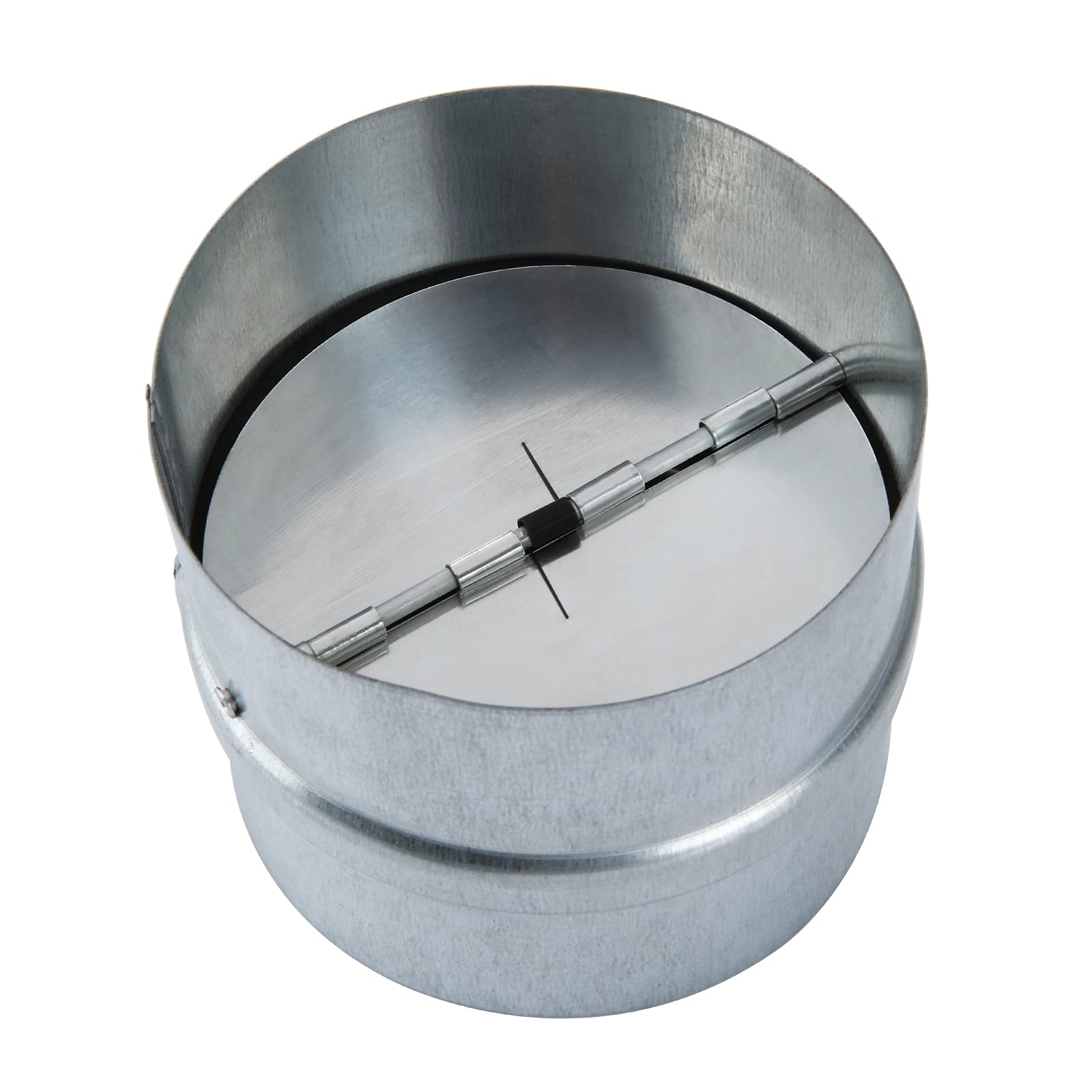 MIVIDE easy-installation backflow flap with horizontal spring alignment