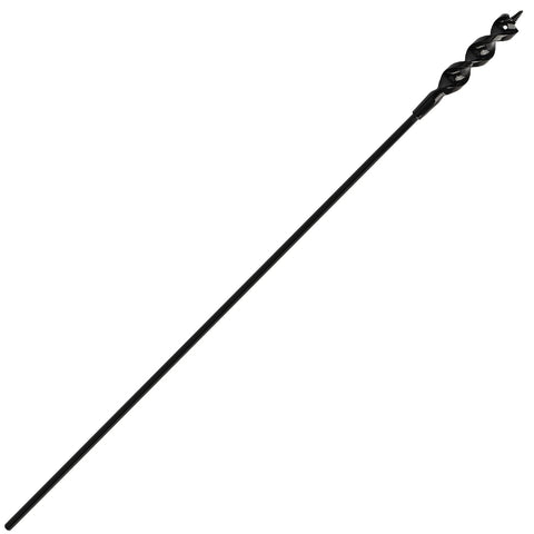 Mixiflor flexible installer drill bit full view shows 3/4 inch head and 36 inch length for wire routing.