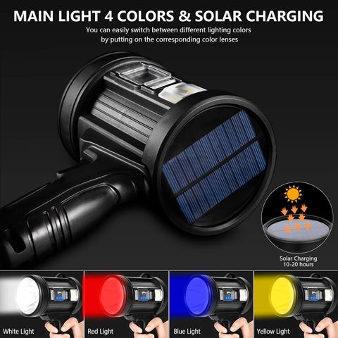 MIXILIN Spotlight USB charging port enables quick top-ups on site