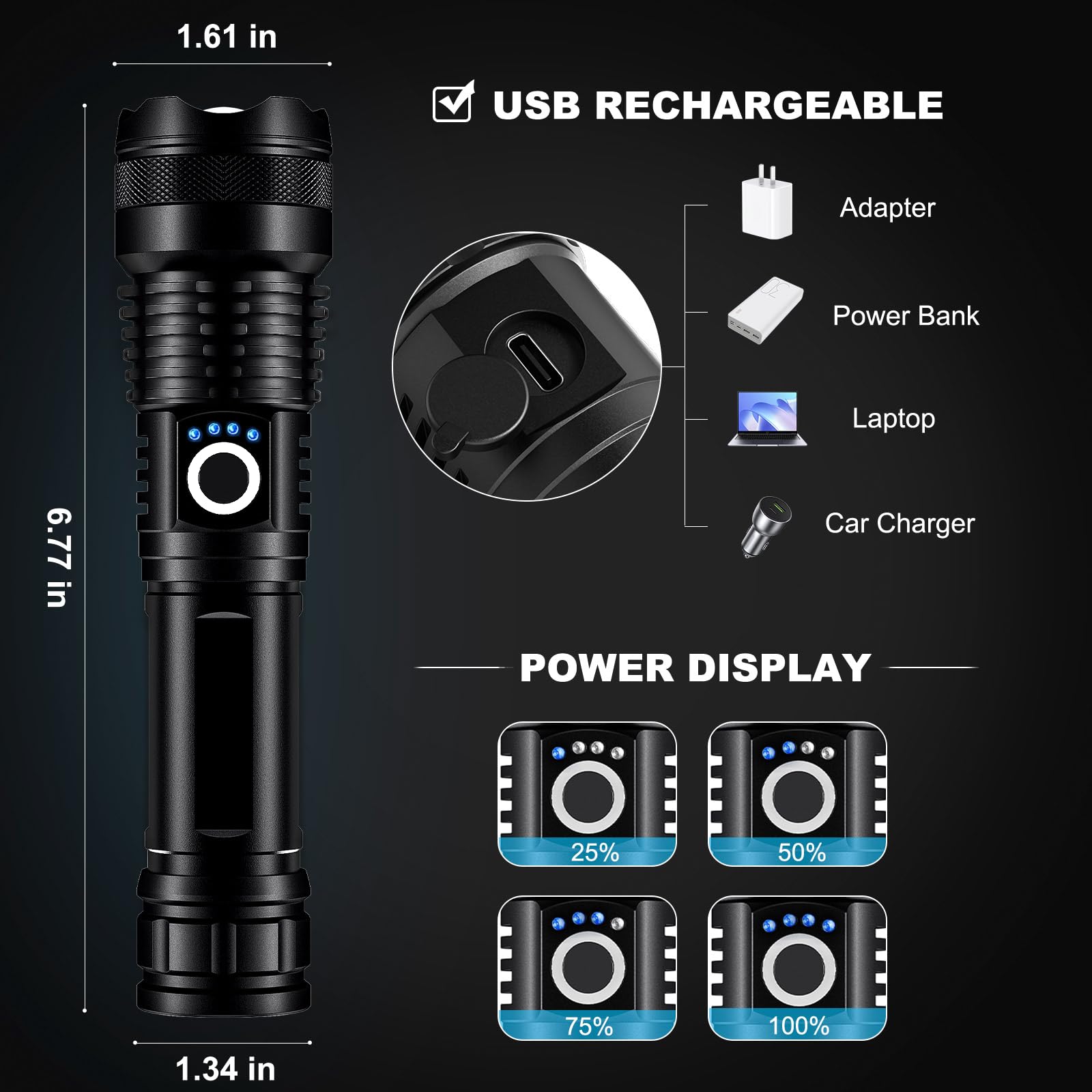 Mixilin USB-C charging cable for fast, flexible recharging