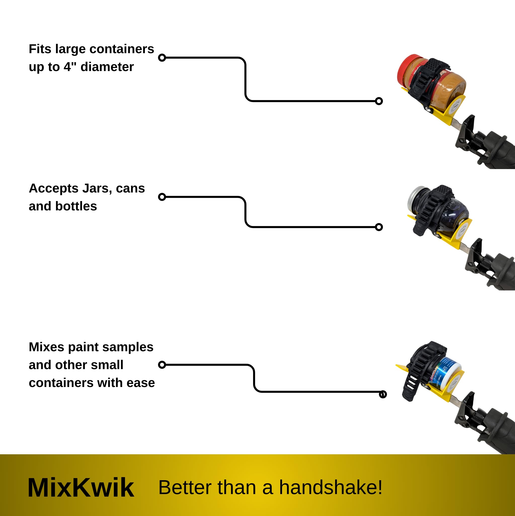 MixKwik made in USA branding signals reliable craftsmanship.