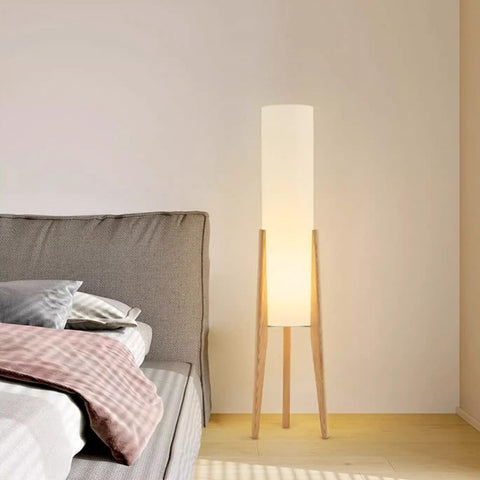 MIXL living room scene showing ambient floor lamp.