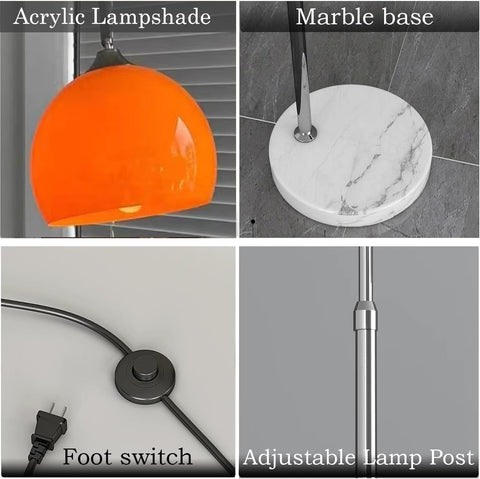 MIXL Orange Arc Lamp foot switch for easy operation