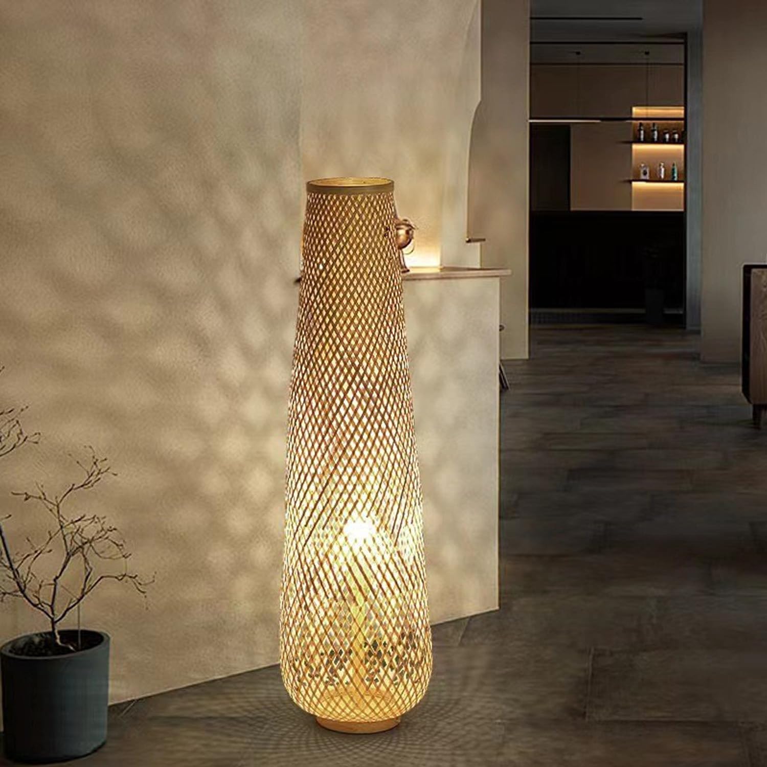 MIXL wooden base provides sturdy support for safe, stable placement.