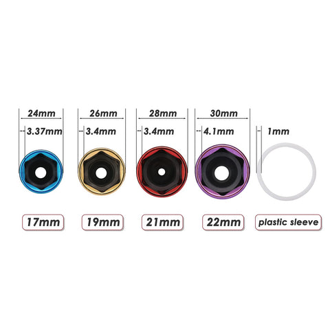 MIXPOWER 12-drive 22mm deep socket complements metric set