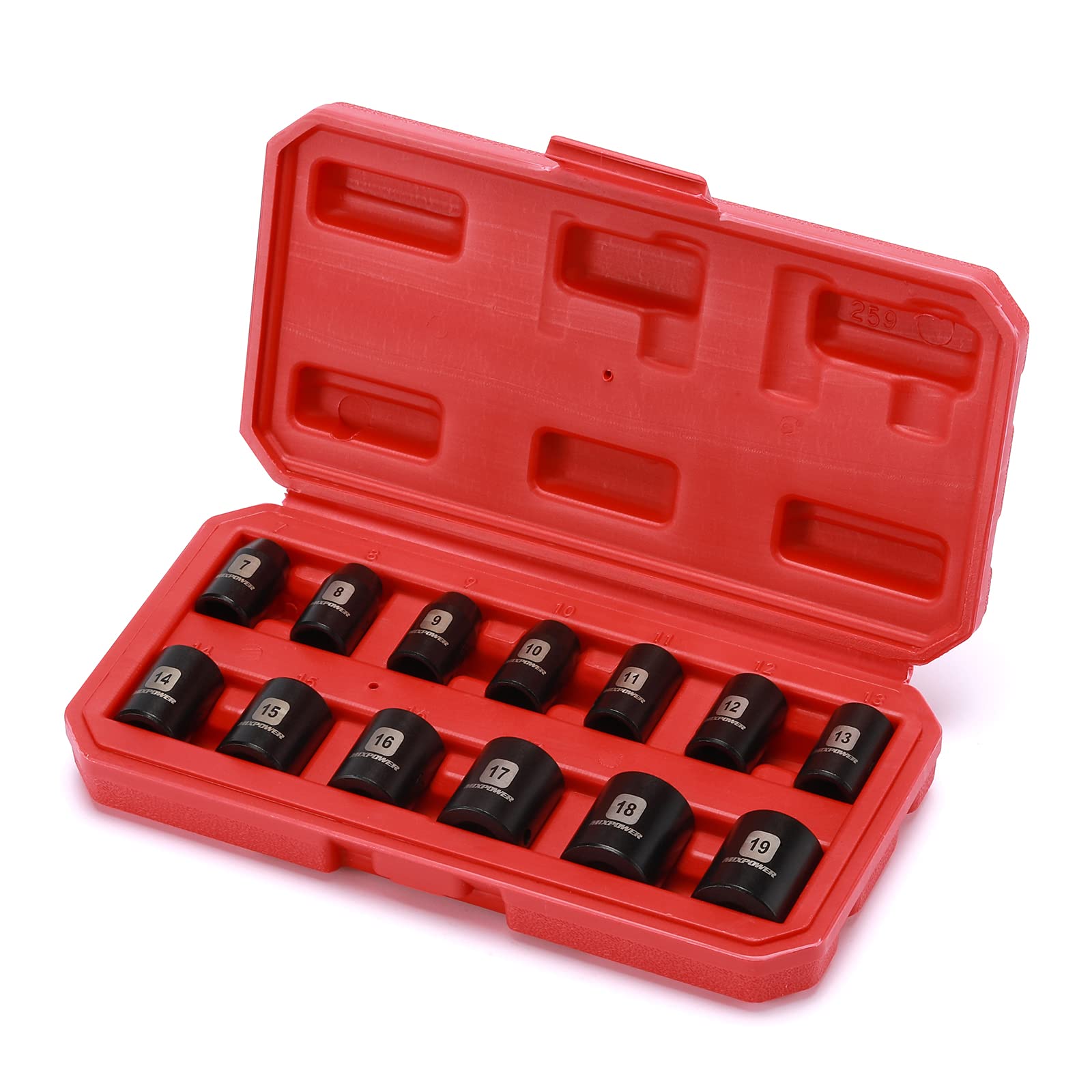MIXPOWER 19mm shallow socket ready for heavy-duty work