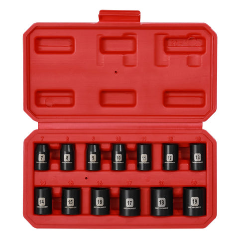 MIXPOWER 7mm shallow socket for tight fasteners and high-torque tasks