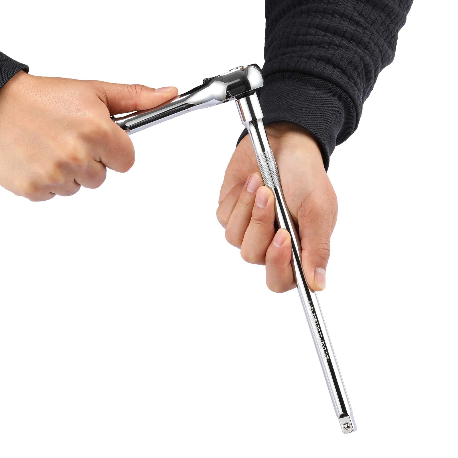 MIXPOWER 3-inch 1/2-inch extension bar maximizes torque.