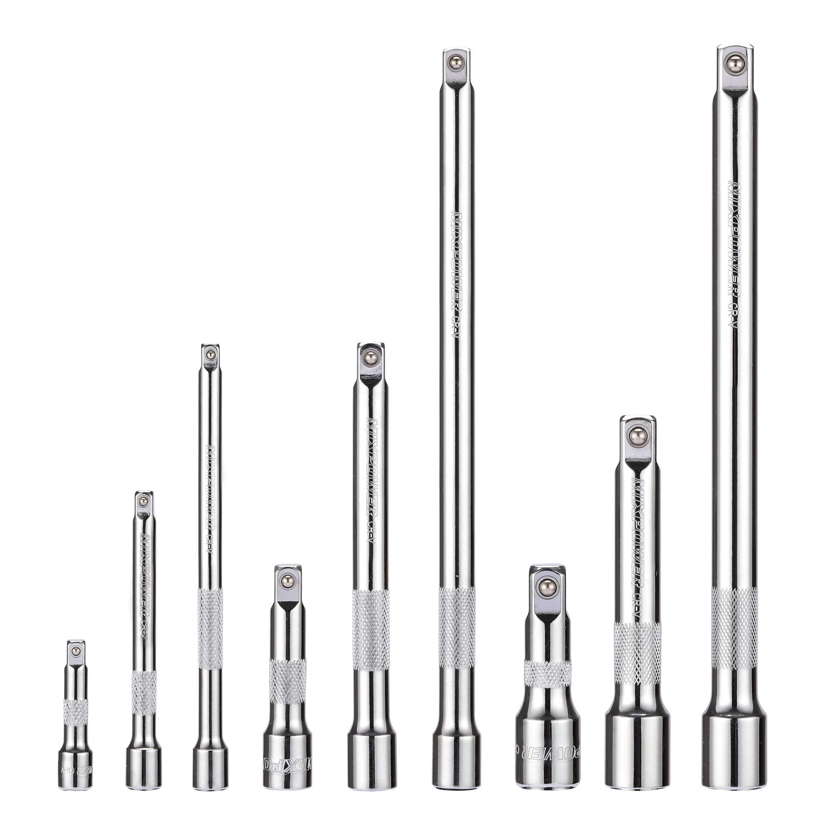 MIXPOWER 4-inch 1/4-inch extension bar for reach in tight panels.