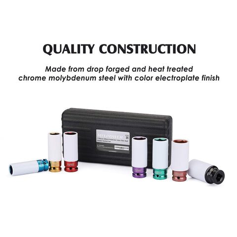 MIXPOWER CR-MO steel construction delivers strong, durable performance.