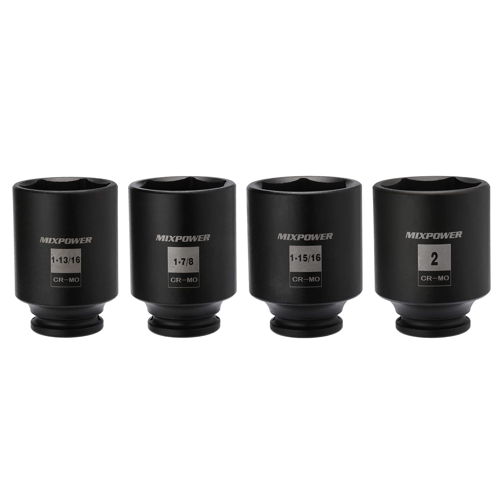 MIXPOWER deep impact socket 1-15/16 in featuring 6-point grip for secure engagement.