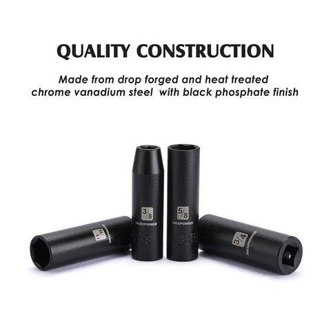MIXPOWER deep socket 9/16-in visual for automotive tasks