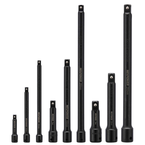 MIXPOWER quarter-inch 4-inch extension bar for extended reach in tight spots