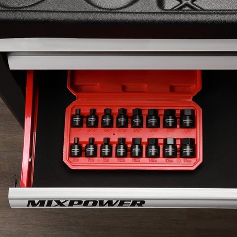 MIXPOWER laser-marked sizes remain legible even in low light.