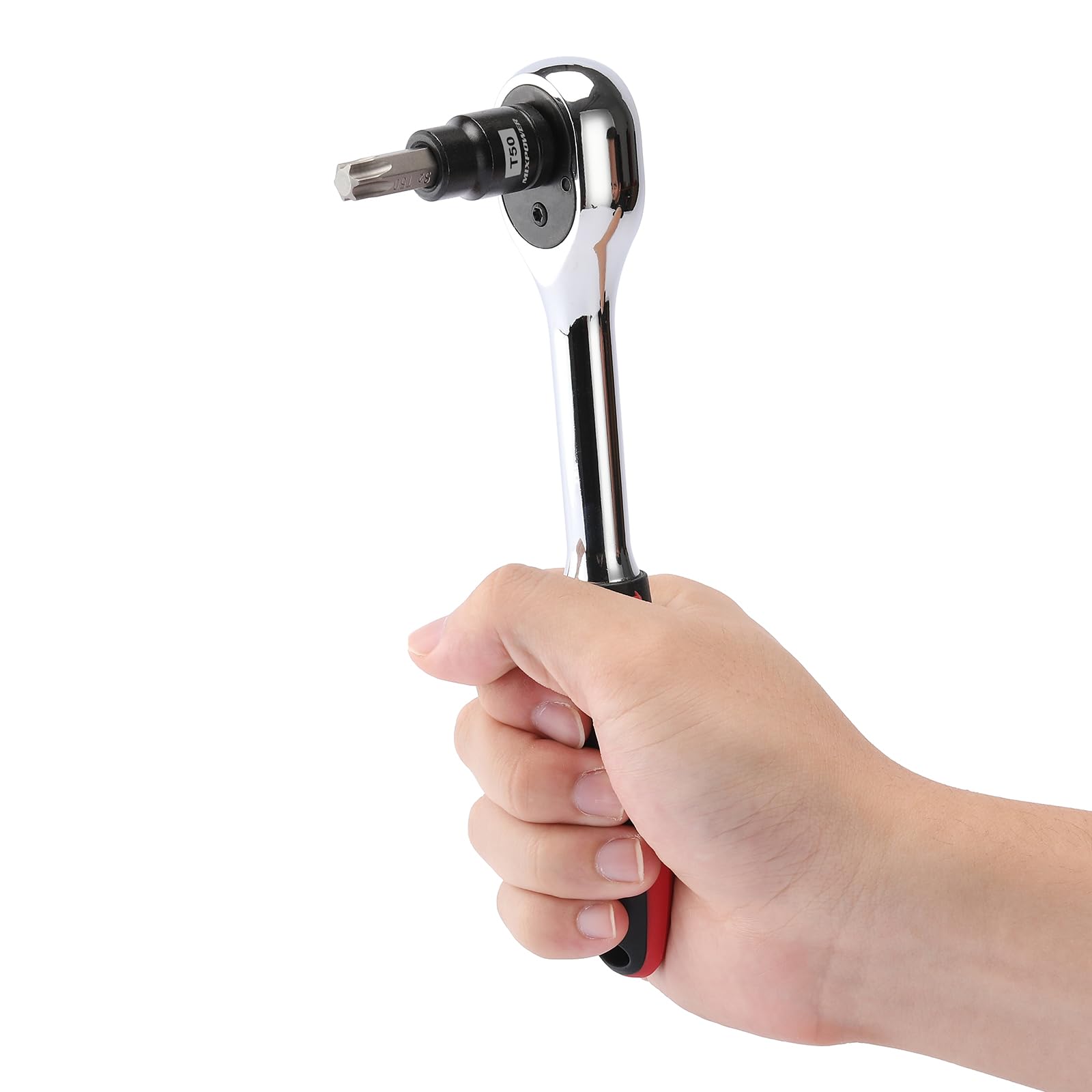 MIXPOWER laser-marked size indicators improve readability in low light.