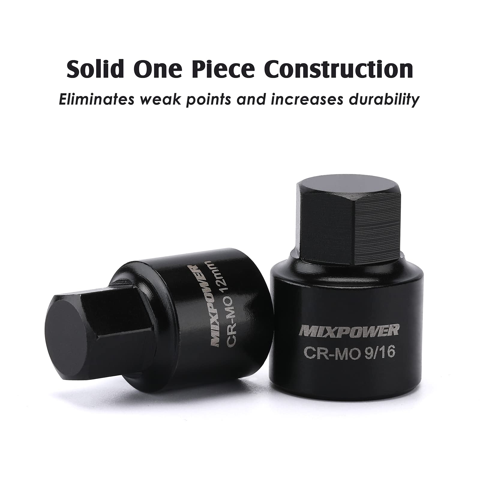 MIXPOWER metric hex sizes cover common fasteners.