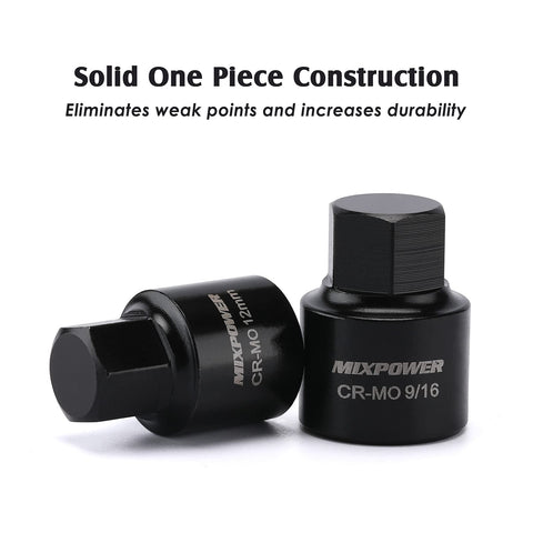 MIXPOWER metric hex sizes cover common fasteners.