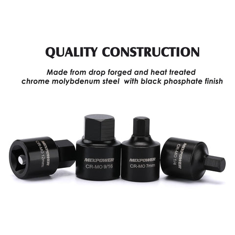 MIXPOWER premium CR-MO steel for durable use.