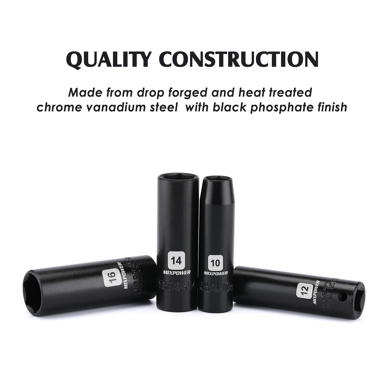 MIXPOWER premium CR-V steel construction closeup highlighting durability.