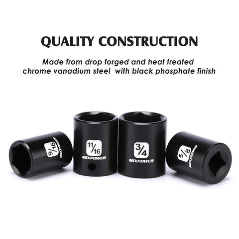 MIXPOWER radius corner 6-point design improves torque