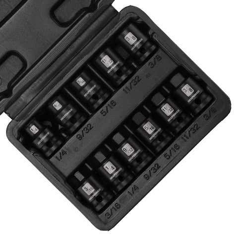 MIXPOWER tapered male and square drives enable fast socket engagement