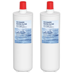 Mixzeny HF20-S filter cartridge close-up with carbon block for chlorine reduction.