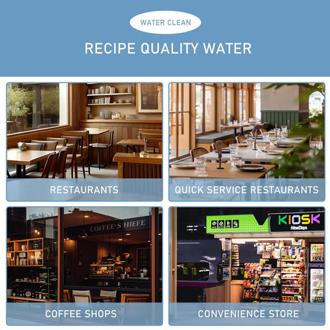 Kitchen setup with Mixzeny HF25-S filtering tap water for everyday use.