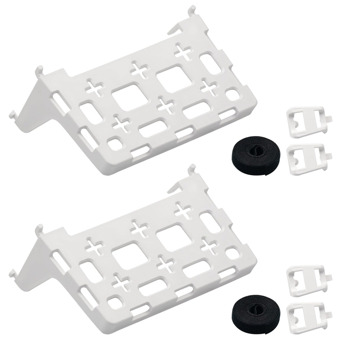 MIYOLO 2-piece shelf bracket for Leviton panels, supports 20 lbs