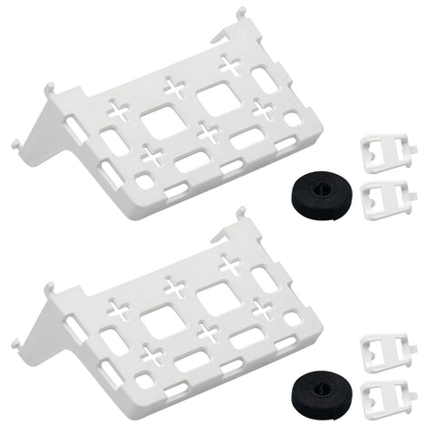 MIYOLO 2-piece shelf bracket for Leviton panels, supports 20 lbs