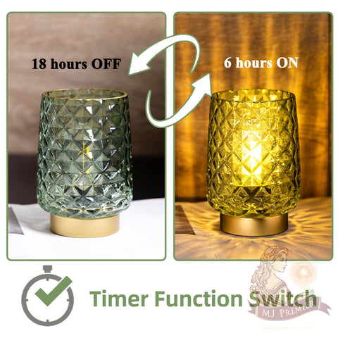 MJ Premier Cordless Lamp ideal for bathroom use as a soft night light