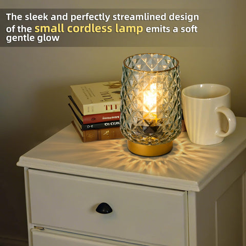 MJ Premier Cordless Lamp versatility powers cozy corners without outlets