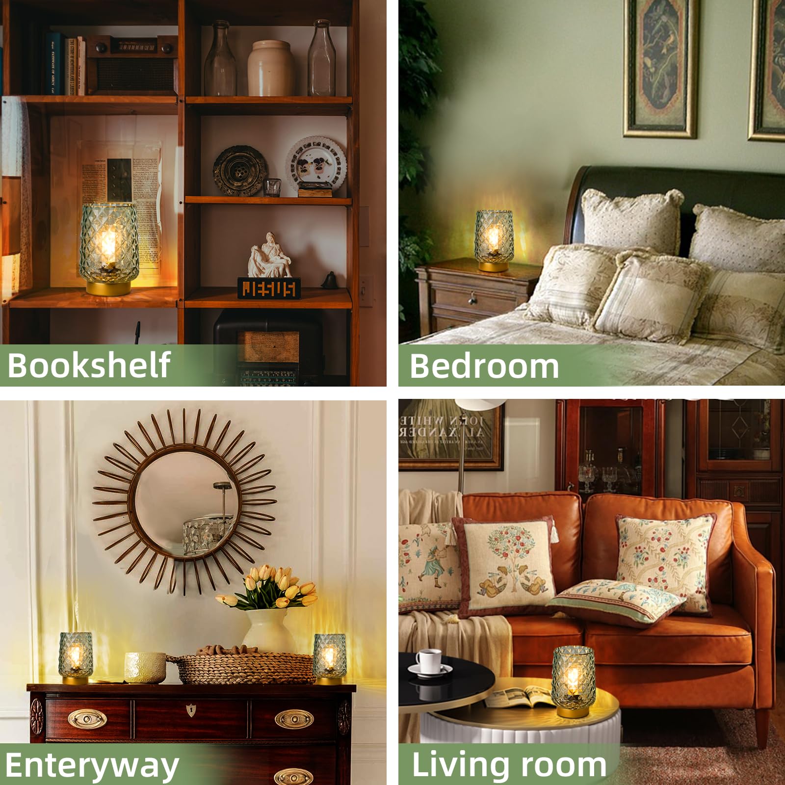 MJ Premier Cordless Dorm decor lamp adds soft light to small spaces