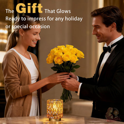 MJ Premier cordless lamp for areas without outlets, portable ambiance.