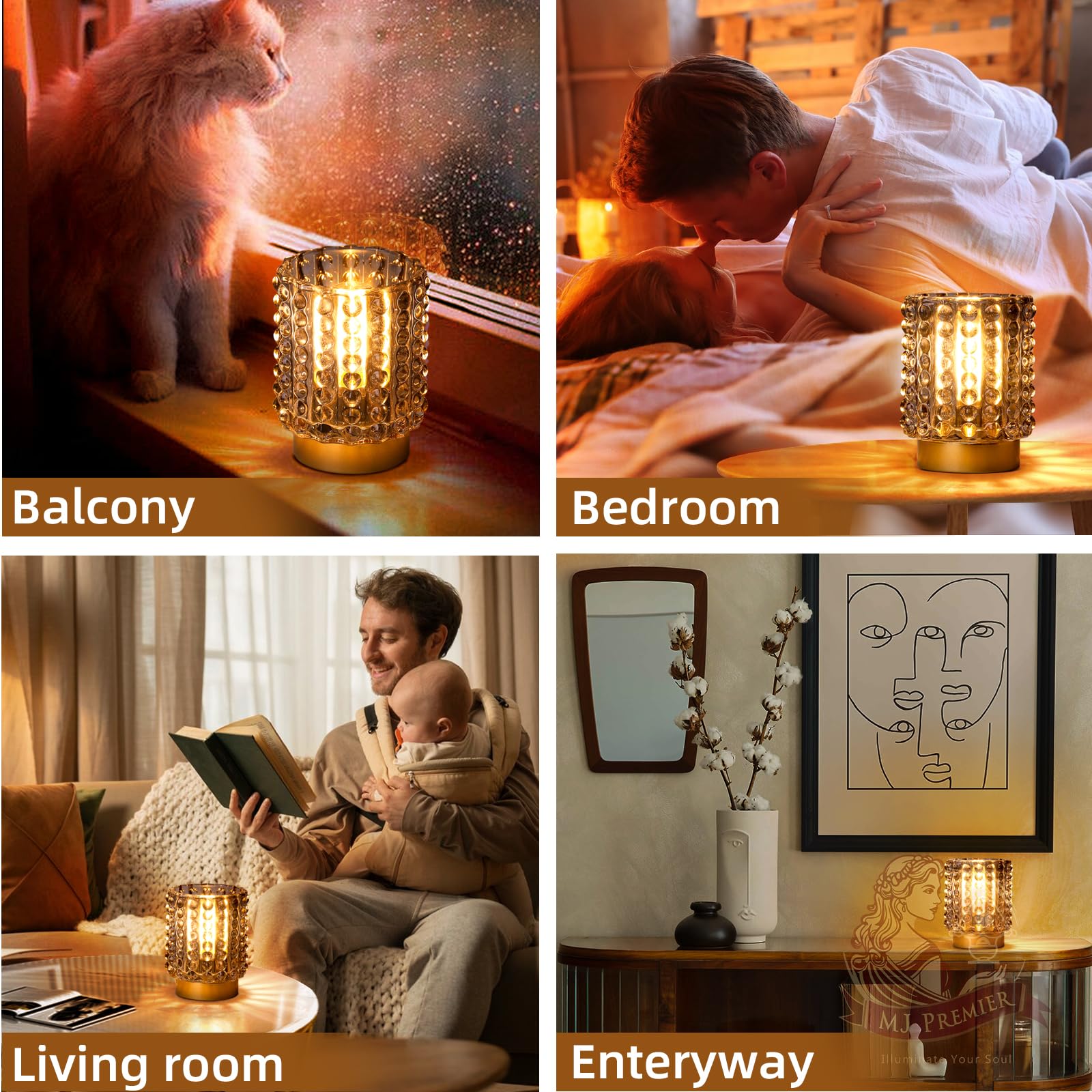 MJ PREMIER emergency backup light keeps spaces lit.