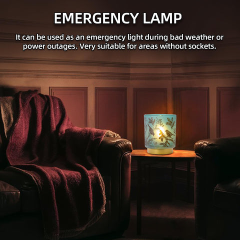 MJ PREMIER gift-ready cordless lamp perfect for housewarming or holidays