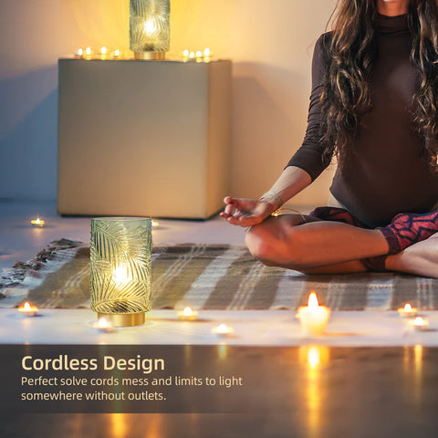Gift-ready MJ PREMIER wireless lamp in colorful box.