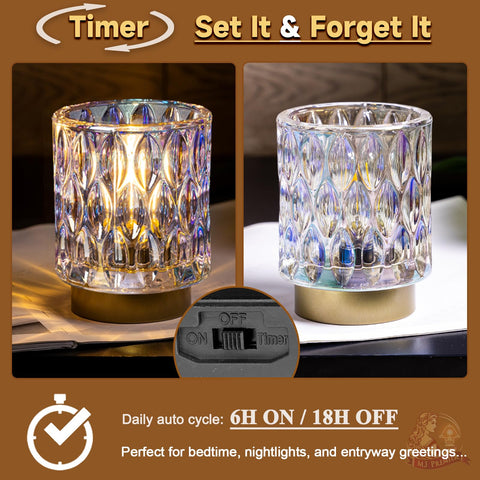 MJ PREMIER included LED glass bulb 3W delivers long-lasting crystal shine