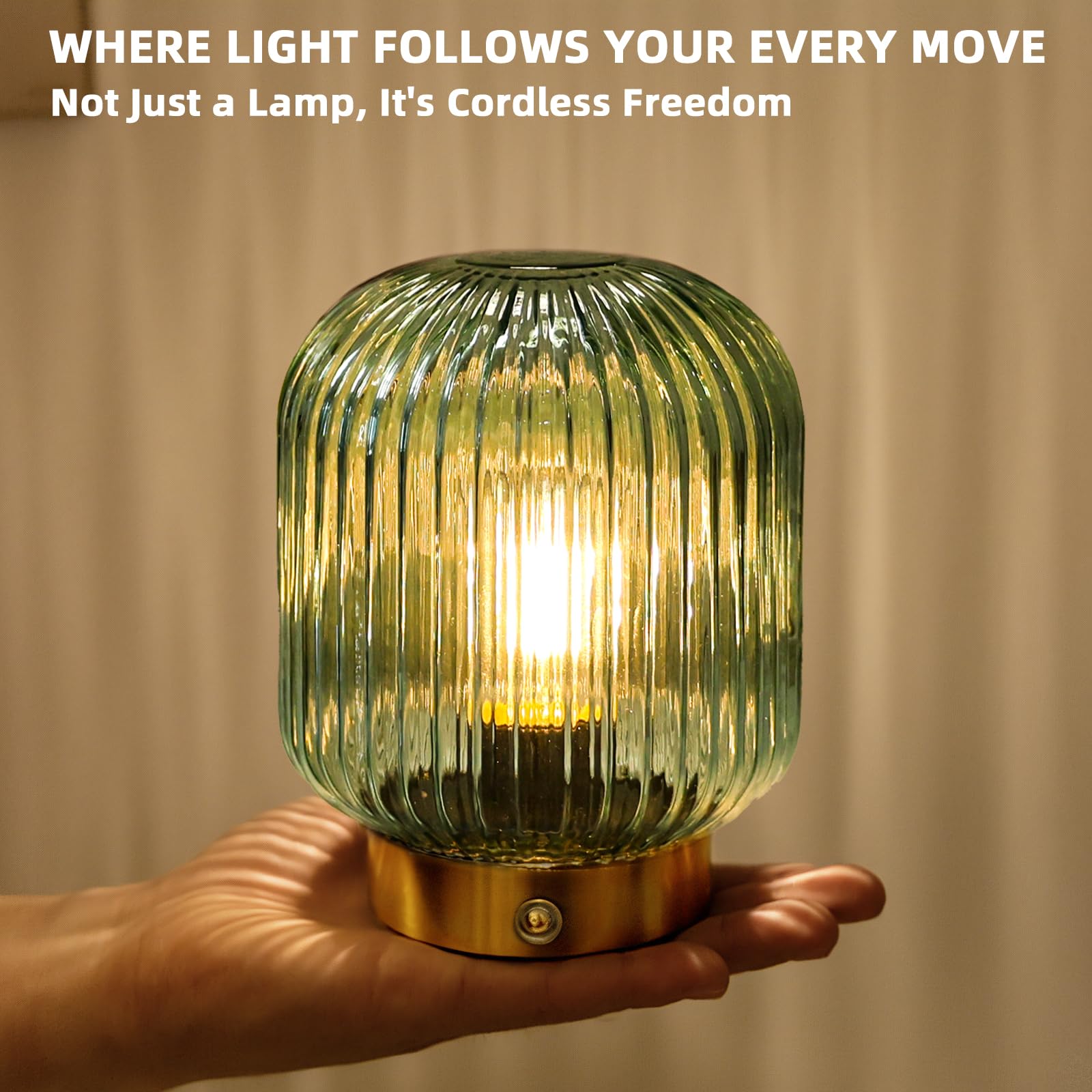 MJ PREMIER memory-function cordless lamp saves your preferred brightness